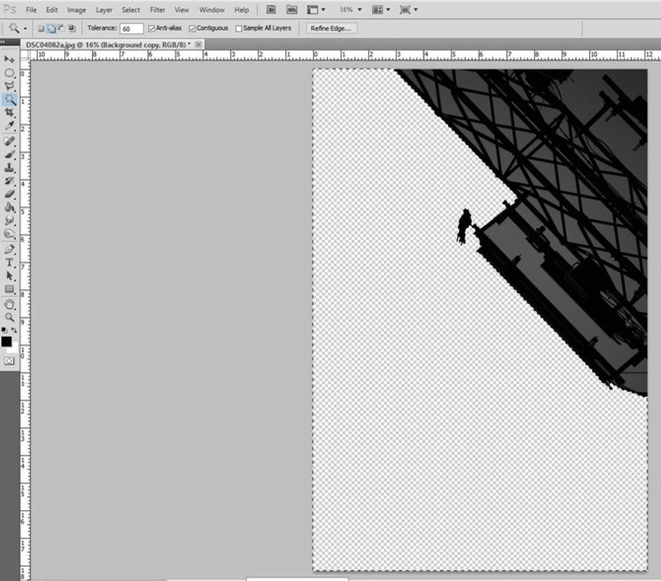 How to smooth edges in Photoshop » Fix pixelated cutouts