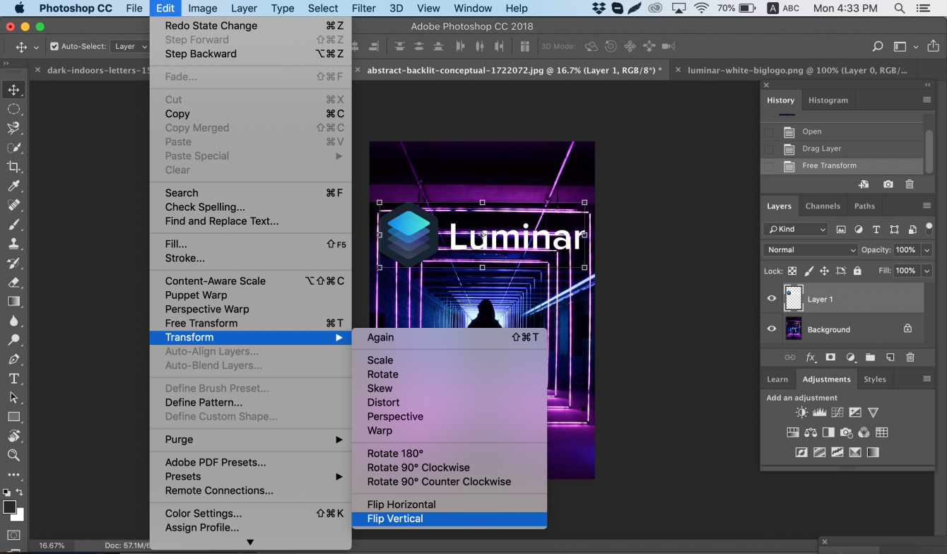 select multiple layers in photoshop 7