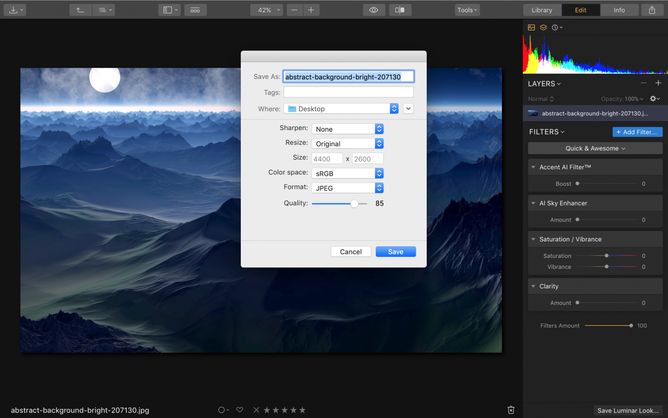 how to make an image smaller on photoshop for mac