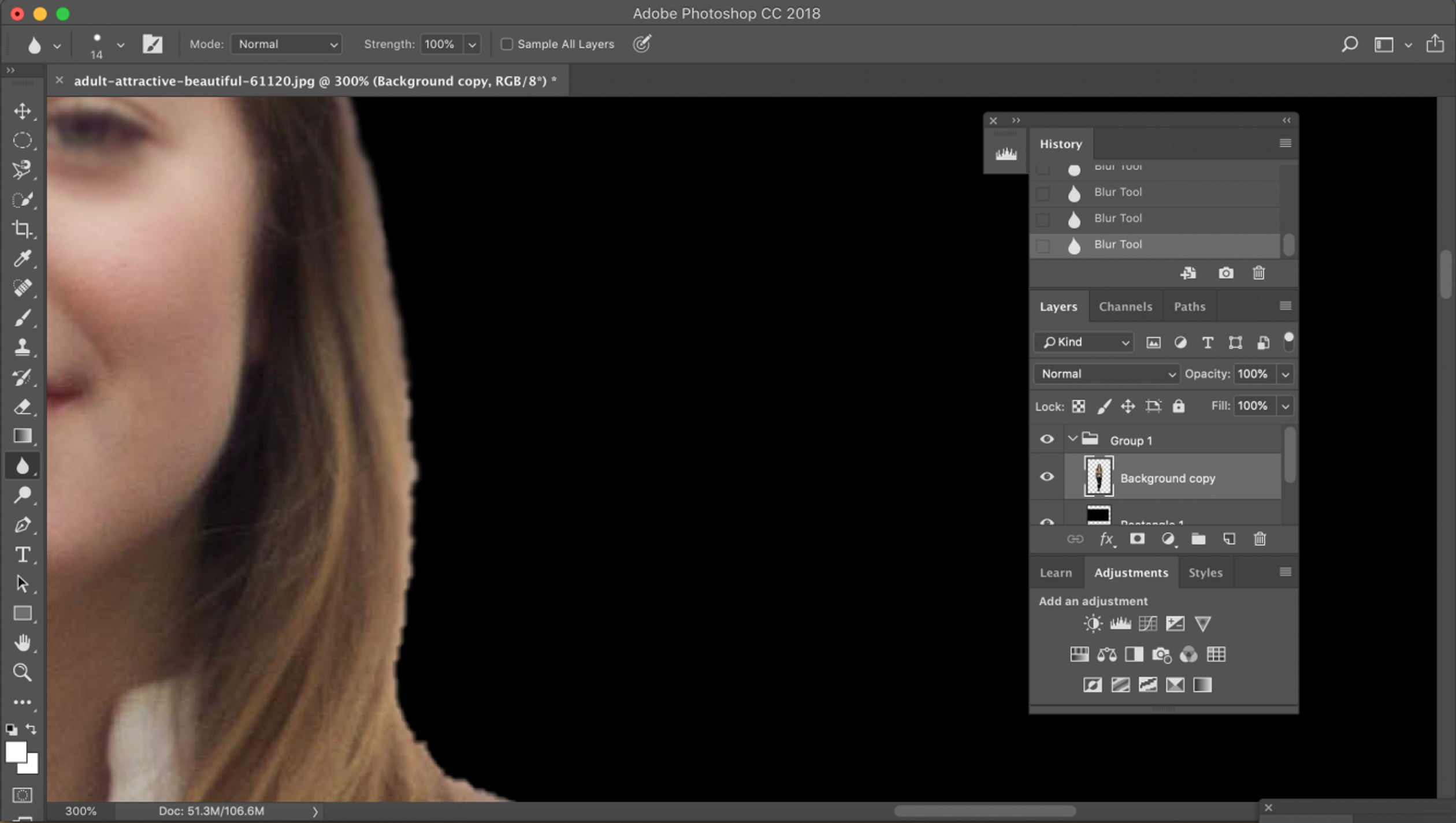  How To Smooth Edges In Photoshop Photoshop Feather Skylum How to