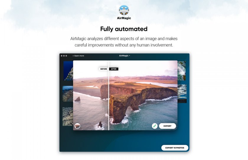 Skylum stellt AirMagic vor, eine AI-gestützte Bildbearbeitungssoftware speziell für Luftaufnahmen