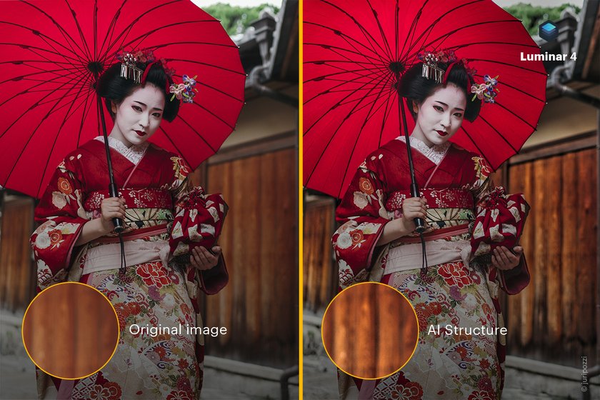 The beauty is in the details: Luminar 4 introduces AI Structure tool