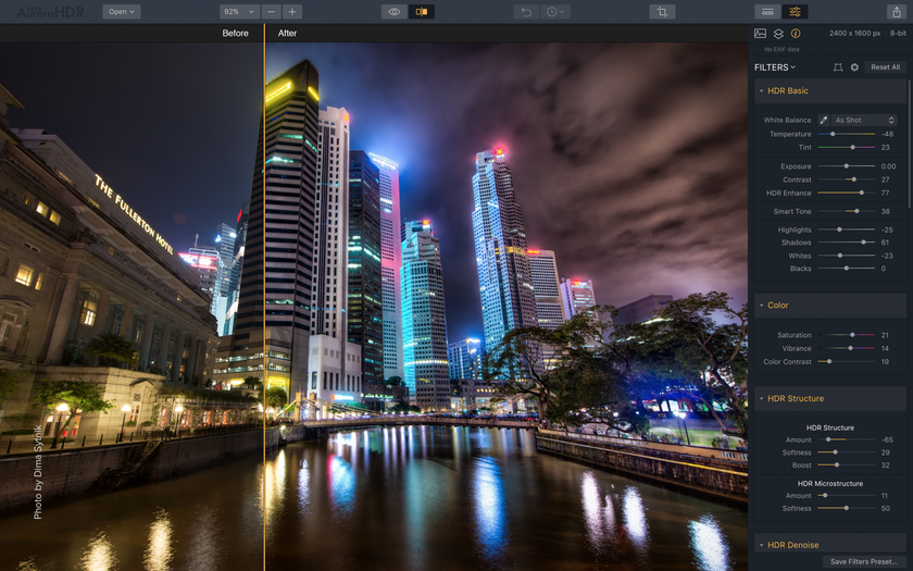 New Updated Aurora HDR 2018 shows a great performance boost