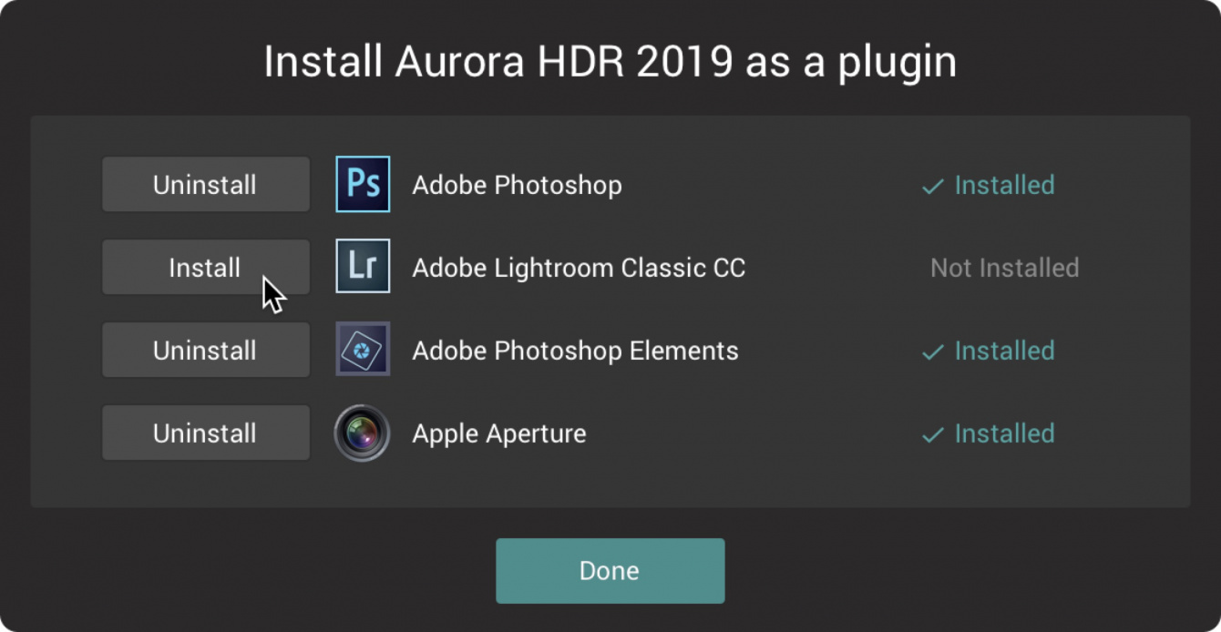 install aurora hdr 2019 textures