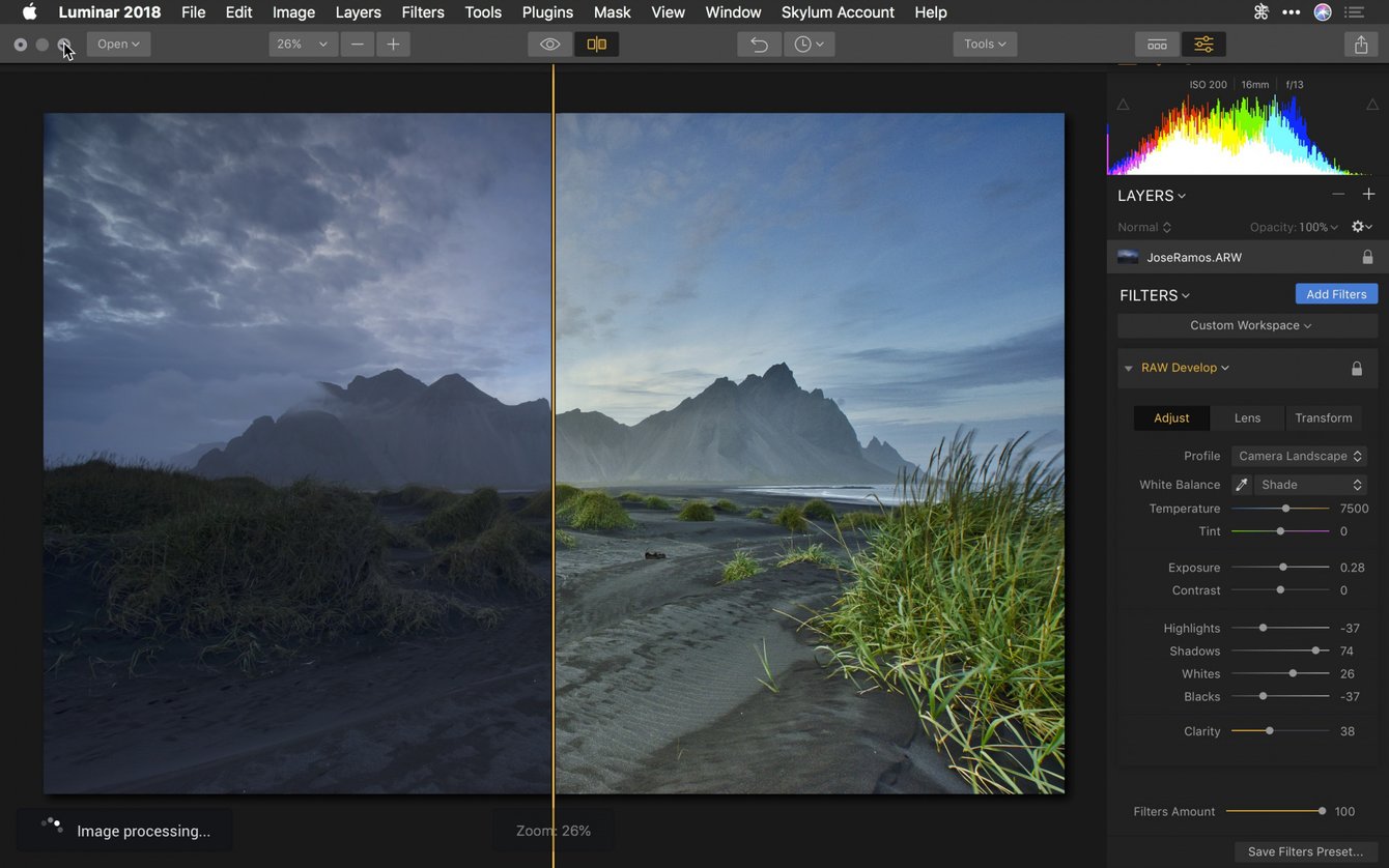 Opening images: luminar 2018 user guide for mac pro