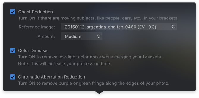 Starting with Aurora HDR 2019(6)