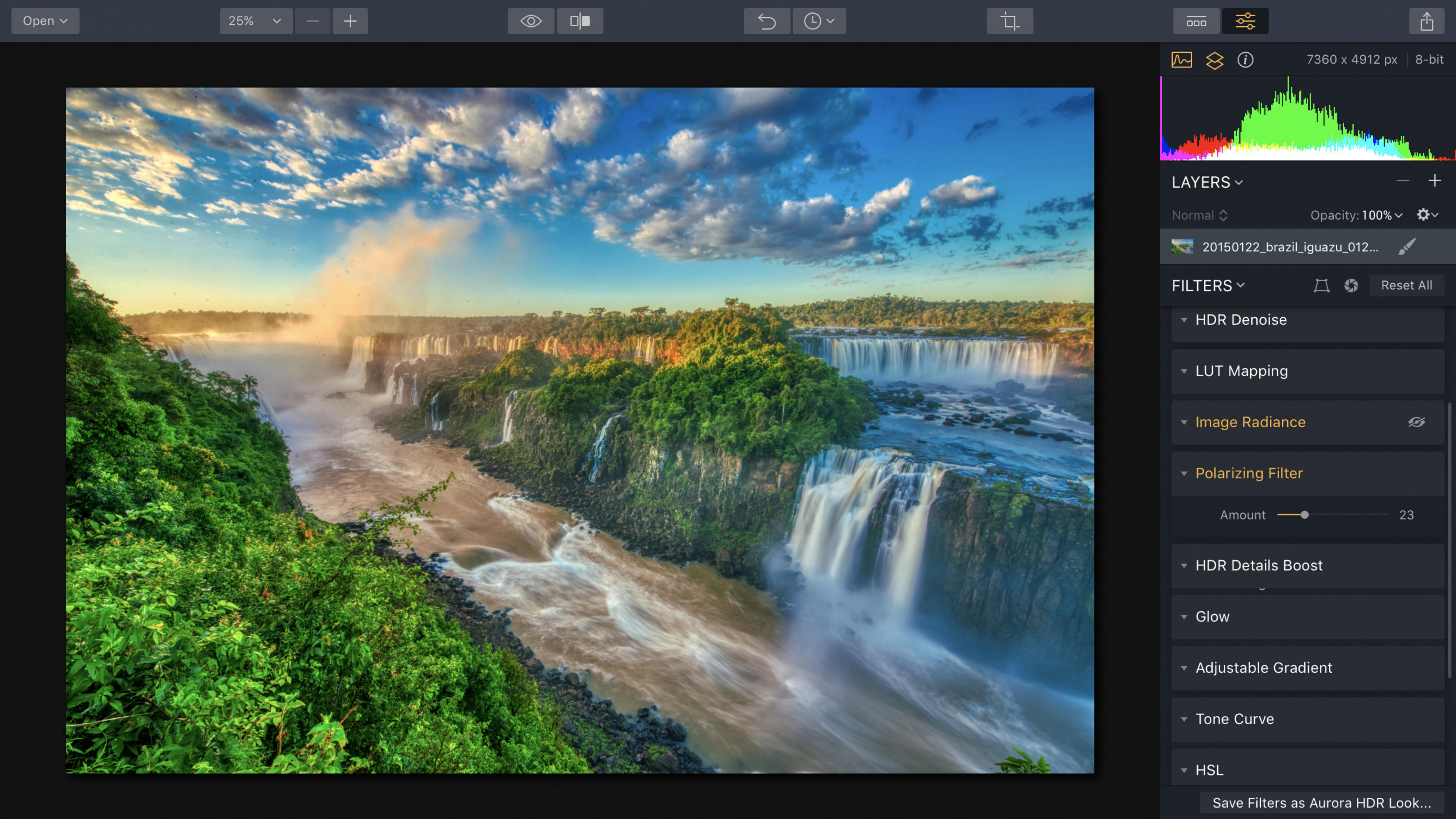 how to save your filter in aurora hdr 2019