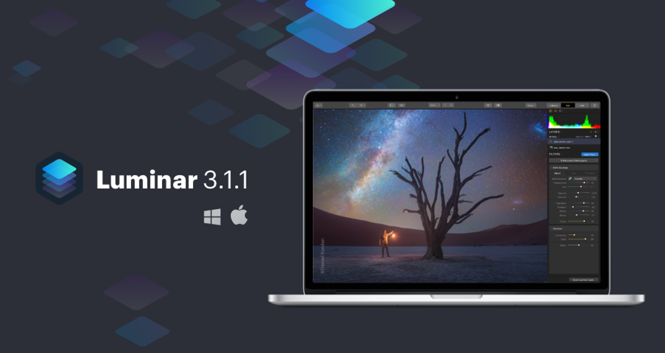 De Nieuwe update van Luminar 3.1.1 