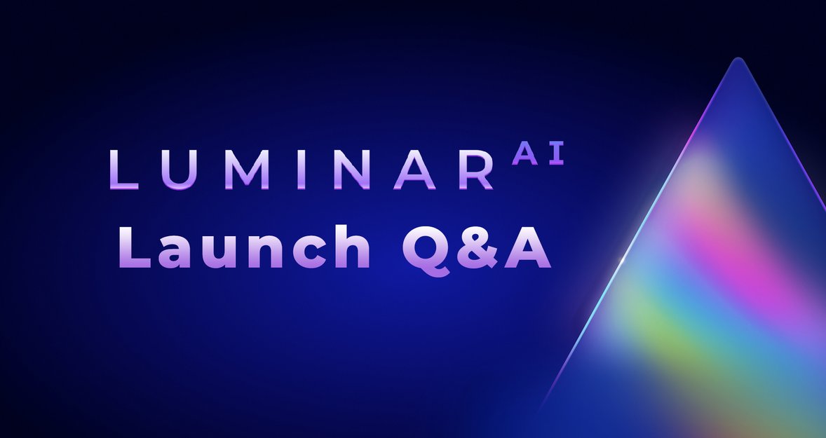 Announcing Luminar AI Launch Webinar