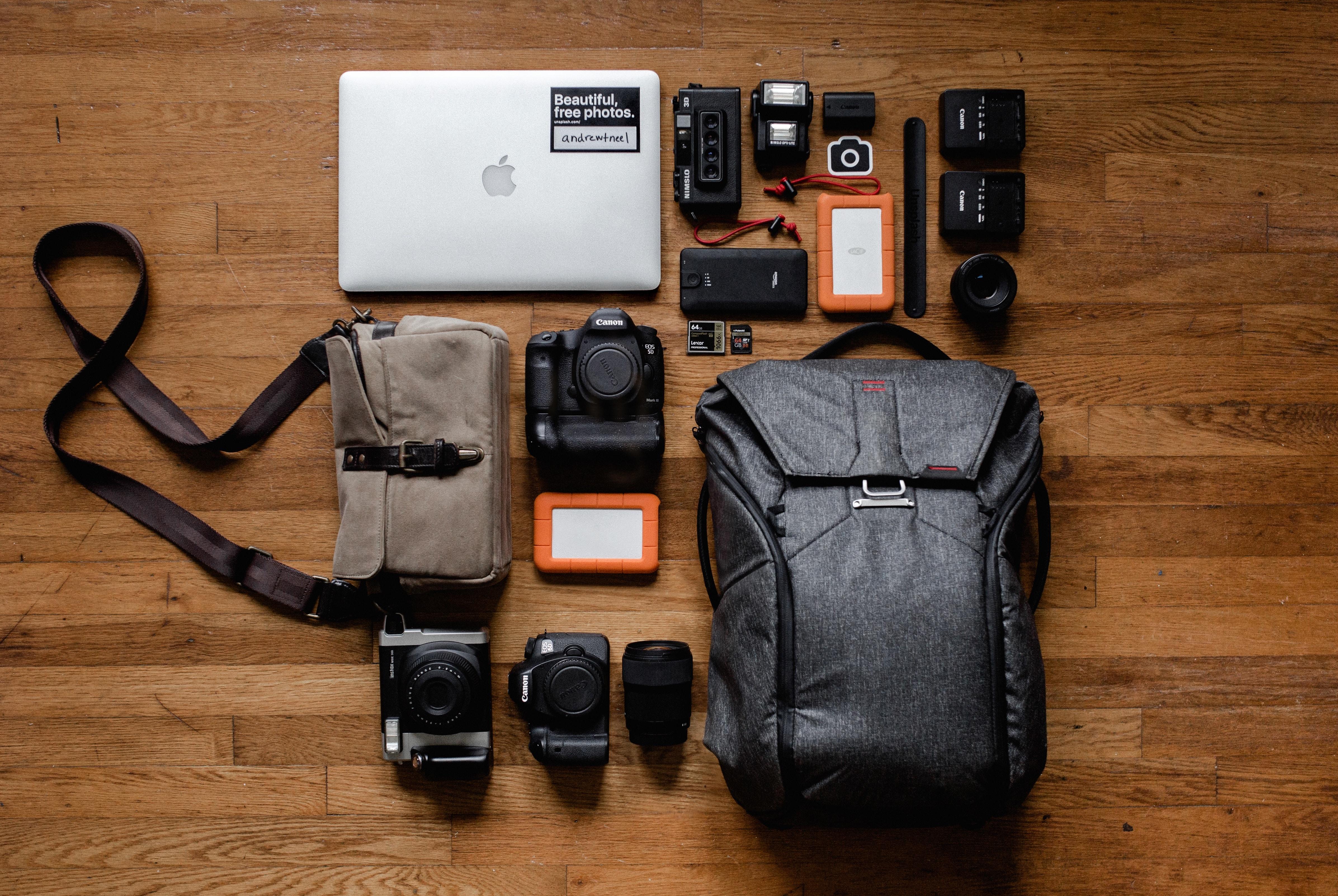 DSLR Camera Laptop Backpack Bag with Adjustable Grids-Made – Smiledrive.in