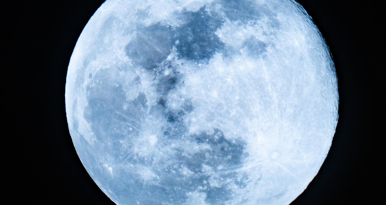 Capturing the Rare Blue Moon of August 2023