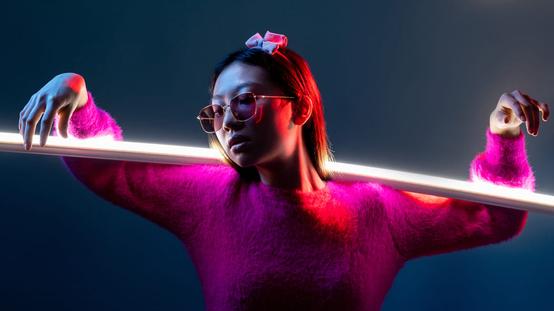 Neon Light Portrait Photography: Creative Photo Ideas