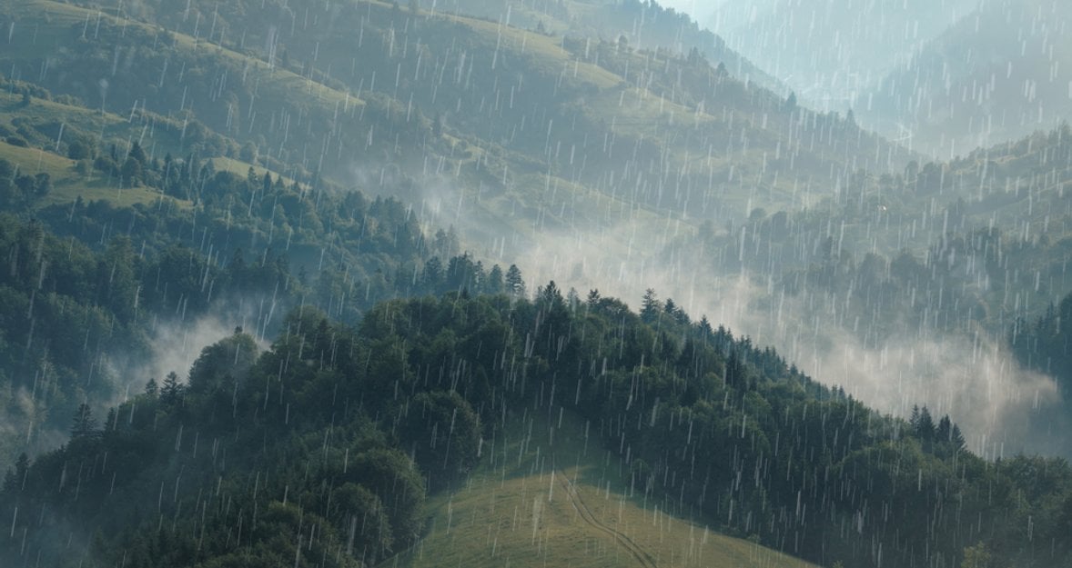 Capturing Nature's Symphony With Rain Landscape Photography