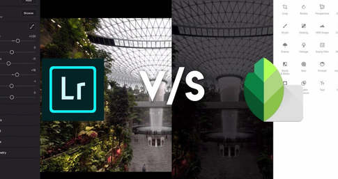 Simplicity Of Snapseed Vs Lightroom's Power