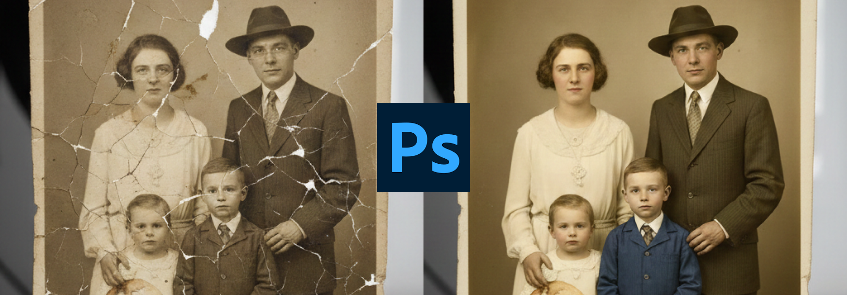 How to Fix Old Photos in Photoshop for Great Results