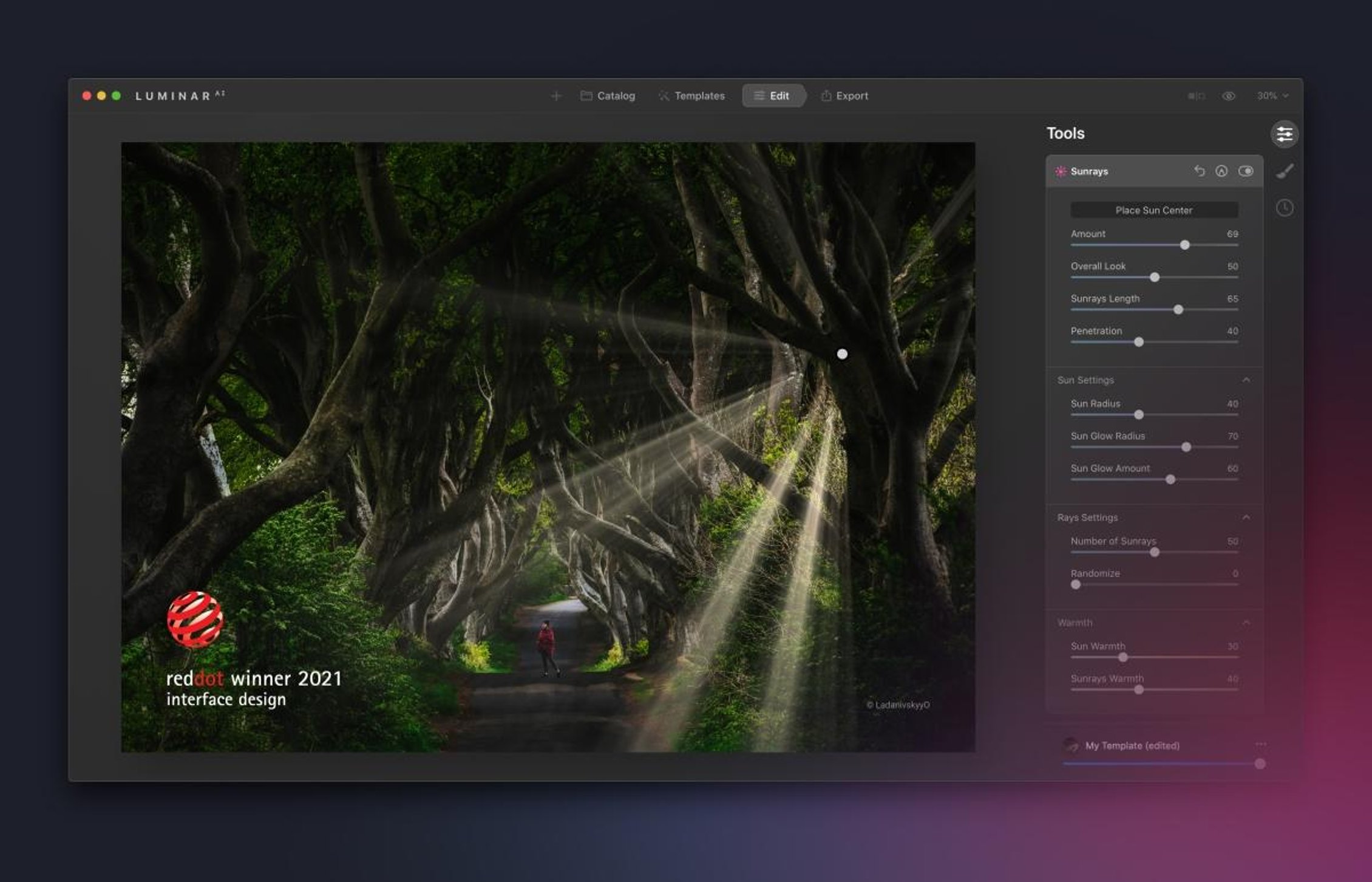 Skylum’s Luminar AI wins Red Dot Award for outstanding interface design