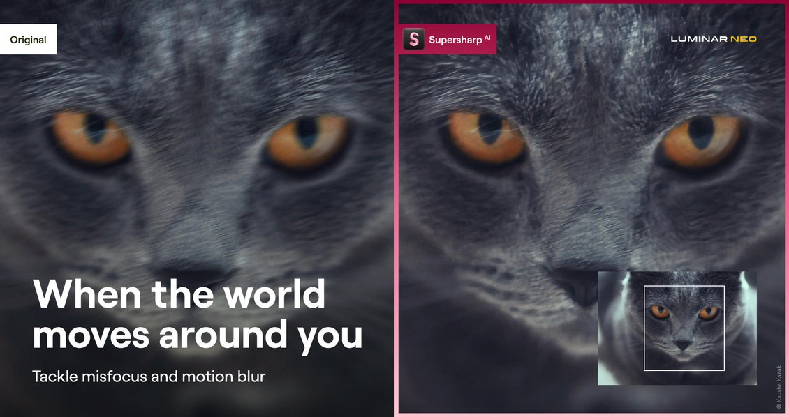 New Extension revealed — keep details sharp with Supersharp AI