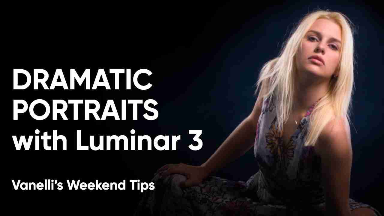 DRAMATIC PORTRAITS | How to Remove Light With Luminar 3