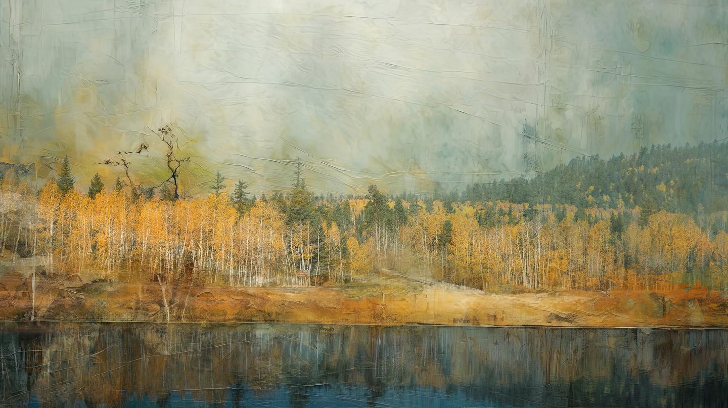 Painterly Landscapes Backgrounds — slide 3