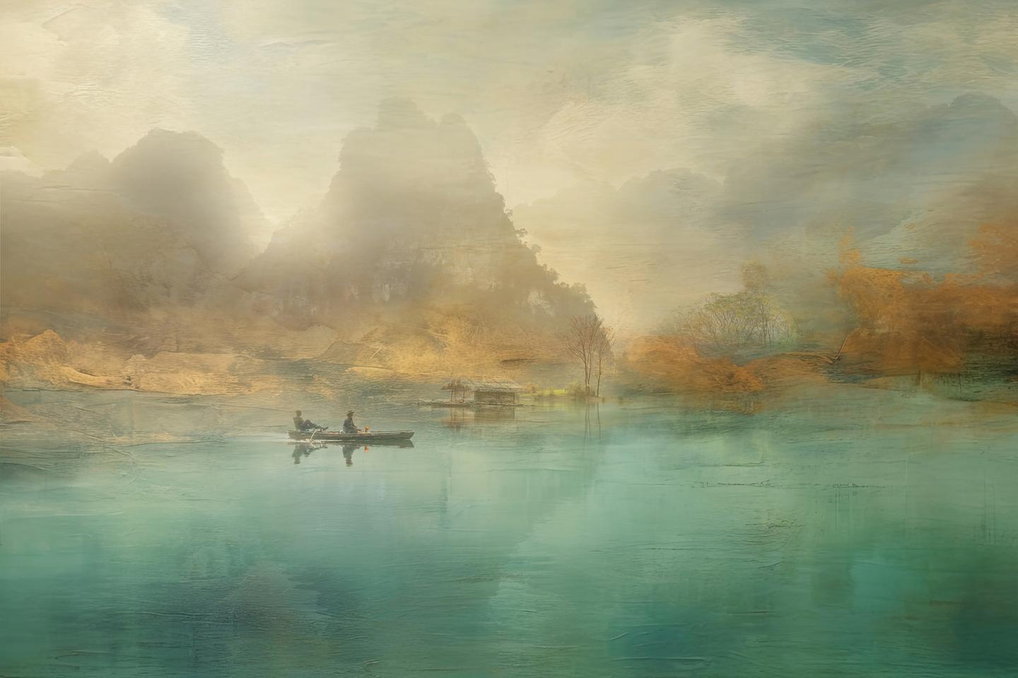 Painterly Landscapes Backgrounds — slide 2