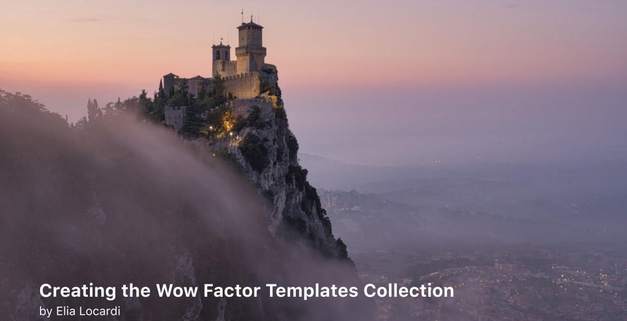 The WOW Factor Bundle by Elia Locardi is a photo enhancement asset for Luminar(54)