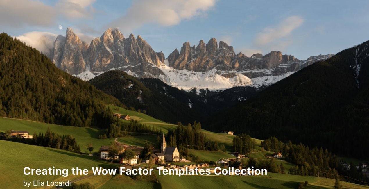 The WOW Factor Bundle by Elia Locardi is a photo enhancement asset for Luminar(49)