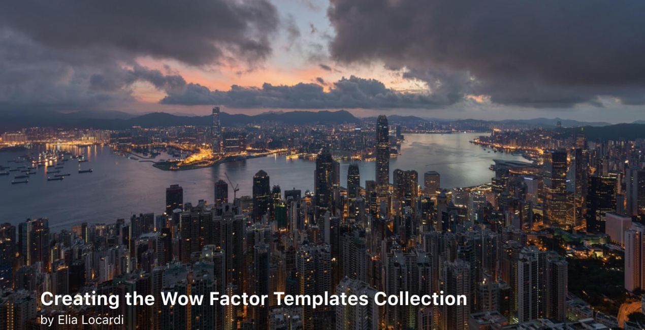 The WOW Factor Bundle by Elia Locardi is a photo enhancement asset for Luminar(51)