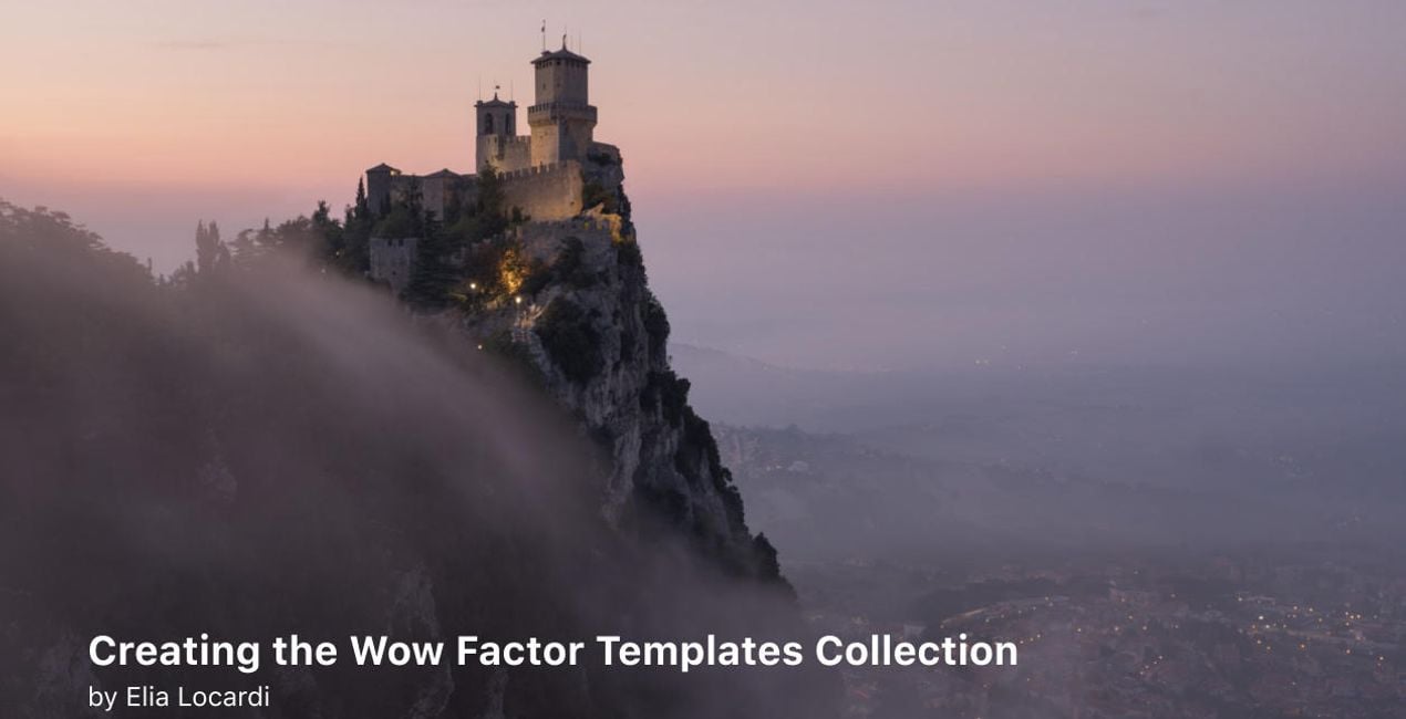 The WOW Factor Bundle by Elia Locardi is a photo enhancement asset for Luminar(53)