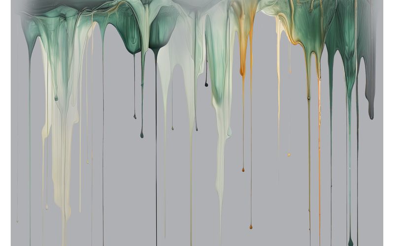 Runny Paint Drips Overlays
