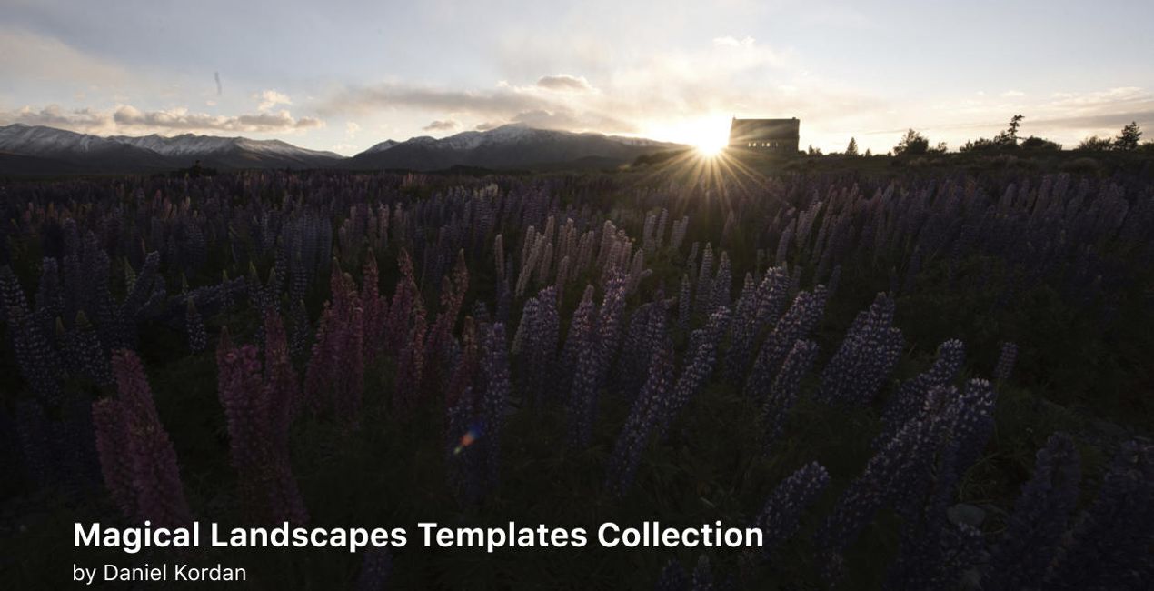 Perfect Landscapes Bundle is a photo enhancement asset for Luminar(43)