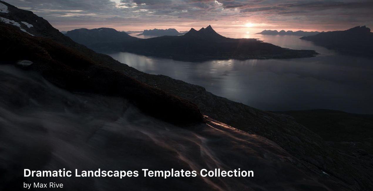 Complete Dramatic Landscapes Bundle is a photo enhancement asset for Luminar(41)