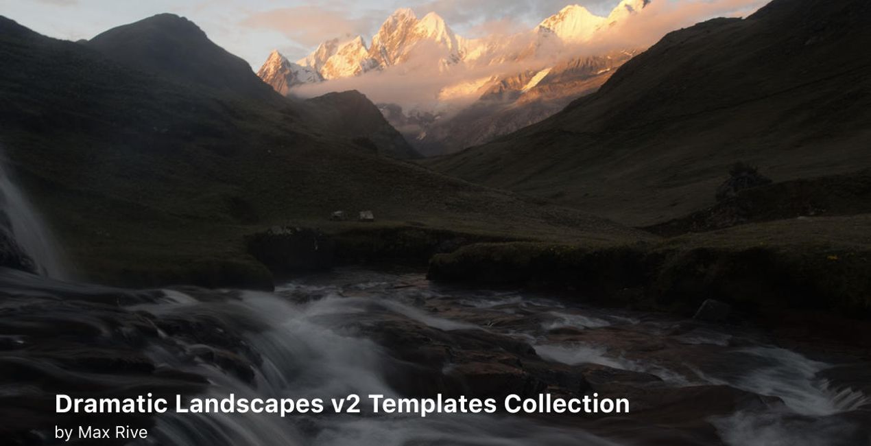 Complete Dramatic Landscapes Bundle is a photo enhancement asset for Luminar(49)