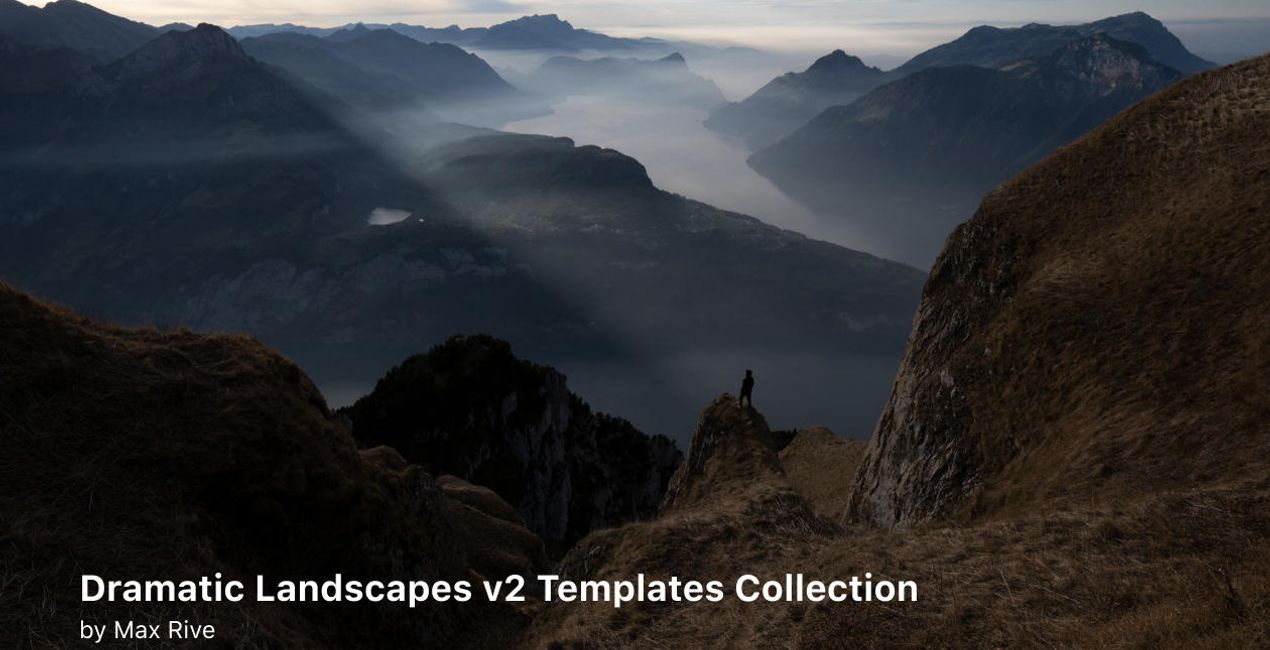 Complete Dramatic Landscapes Bundle is a photo enhancement asset for Luminar(55)