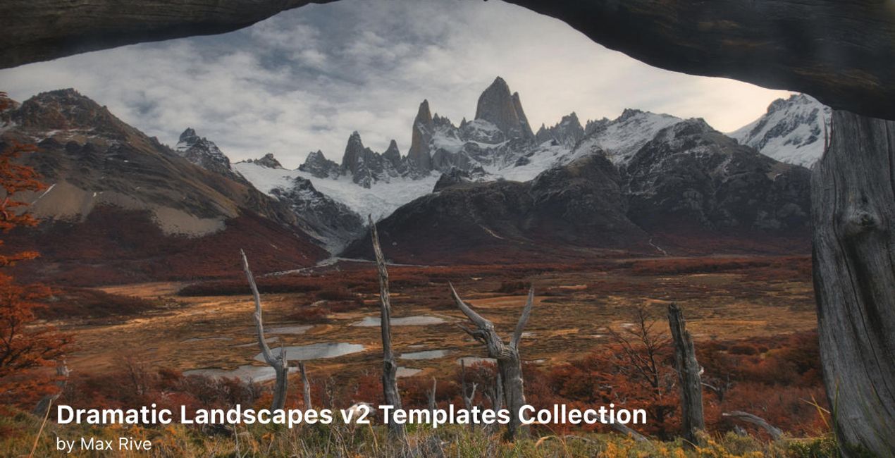Complete Dramatic Landscapes Bundle is a photo enhancement asset for Luminar(48)