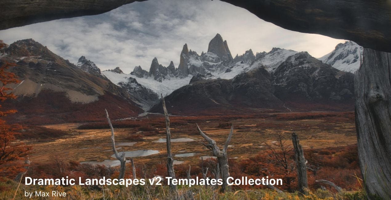 Complete Dramatic Landscapes Bundle is a photo enhancement asset for Luminar(48)