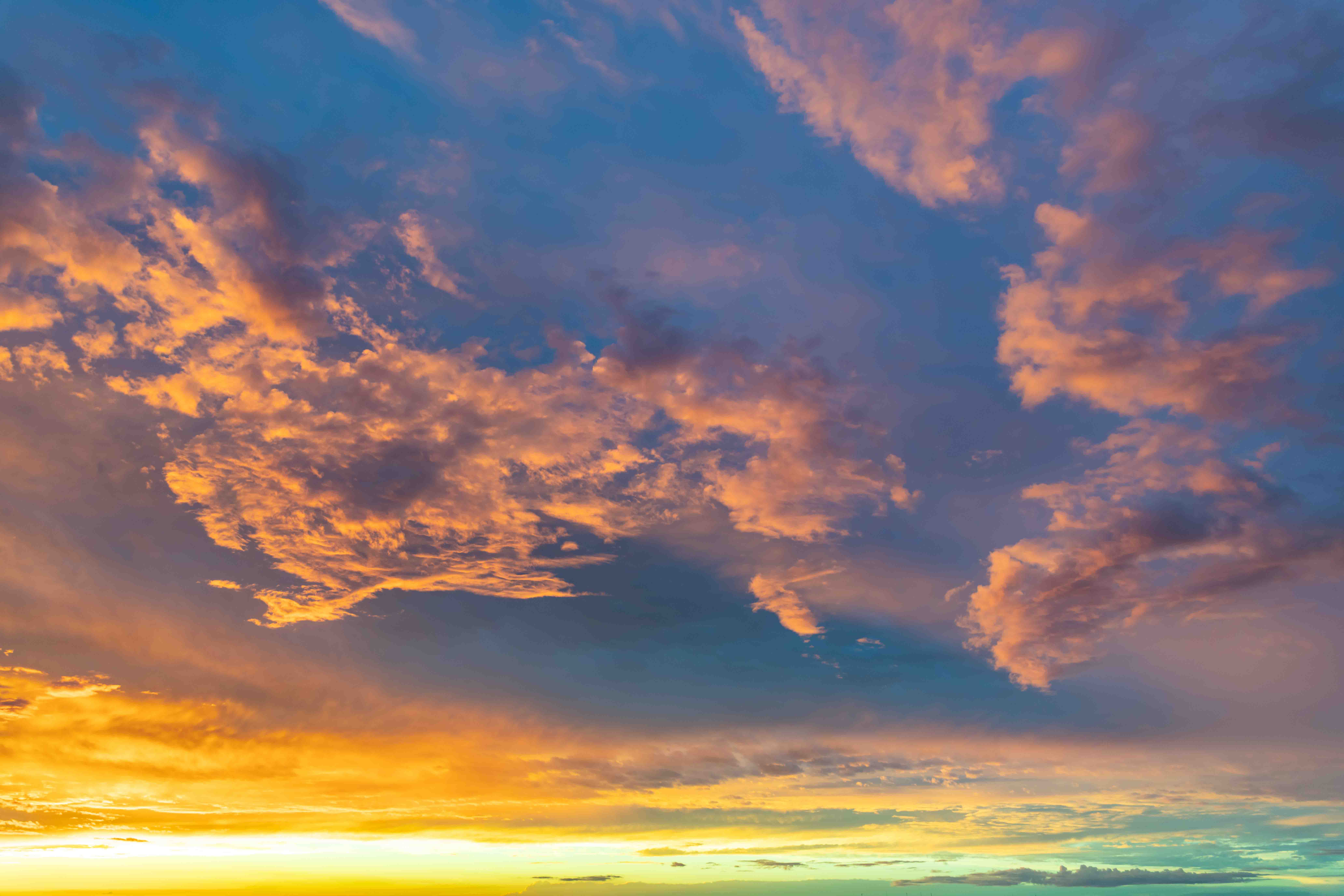 Golden Horizon Sunsets Skies for your photographs(59)