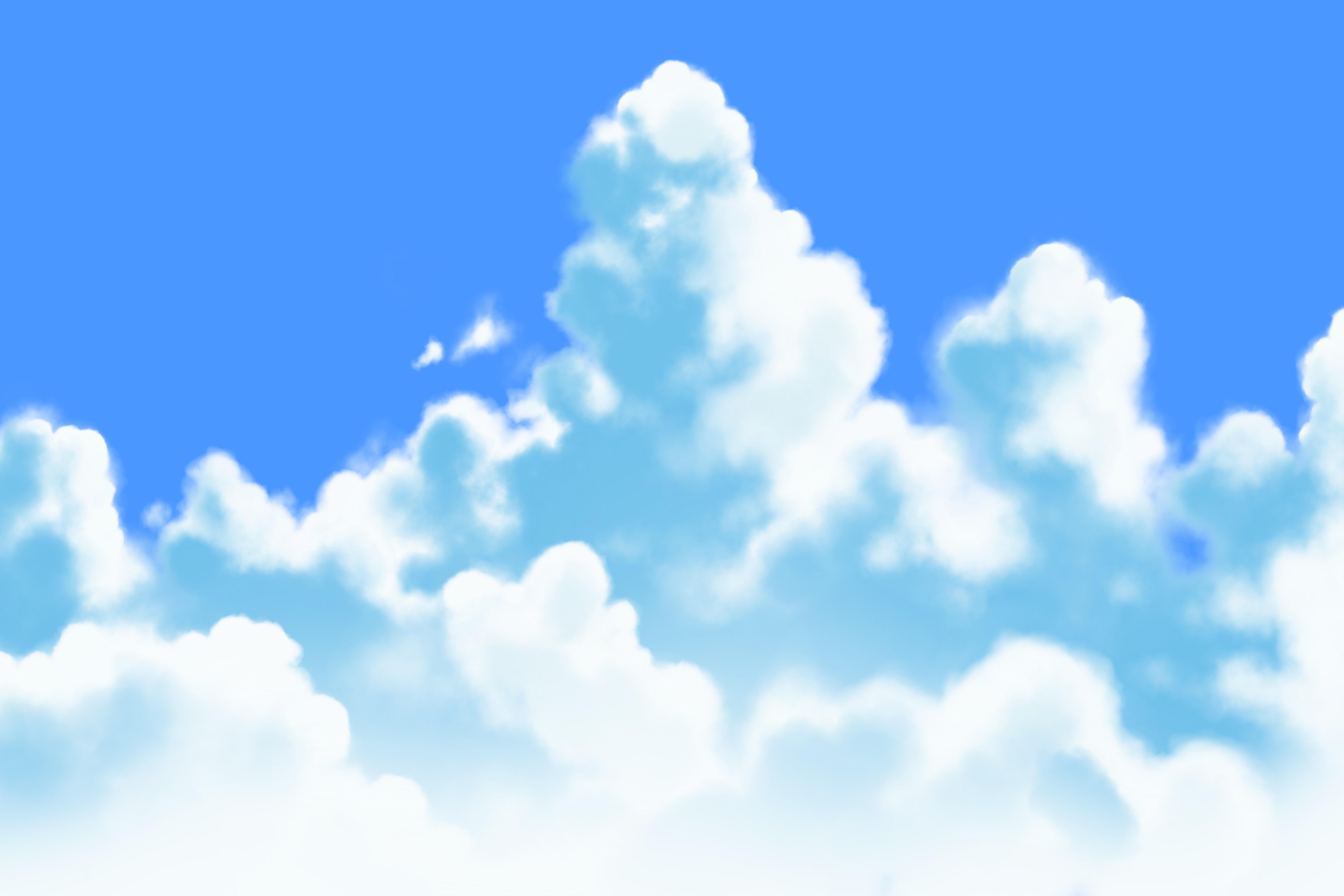 Anime Cloud Wallpapers  Top Free Anime Cloud Backgrounds  WallpaperAccess