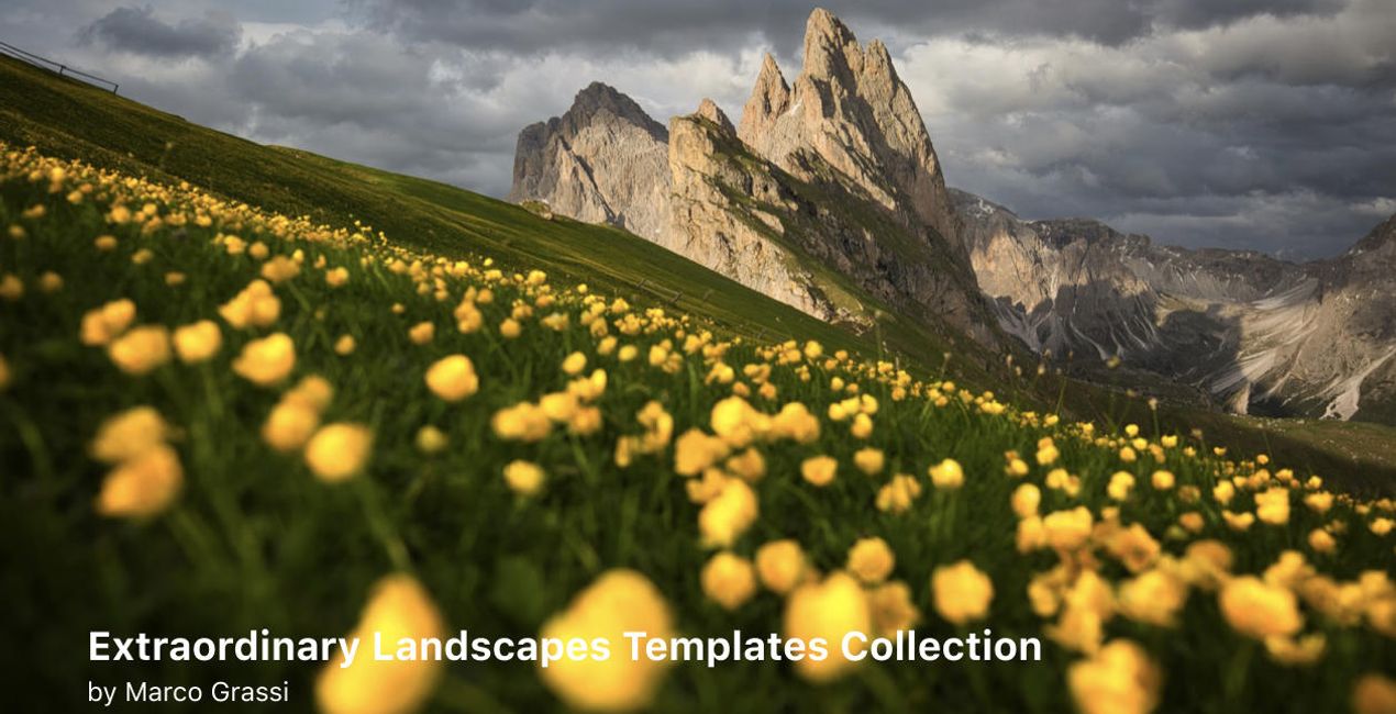 The Ultimate Landscapes Bundle is a photo enhancement asset for Luminar(48)