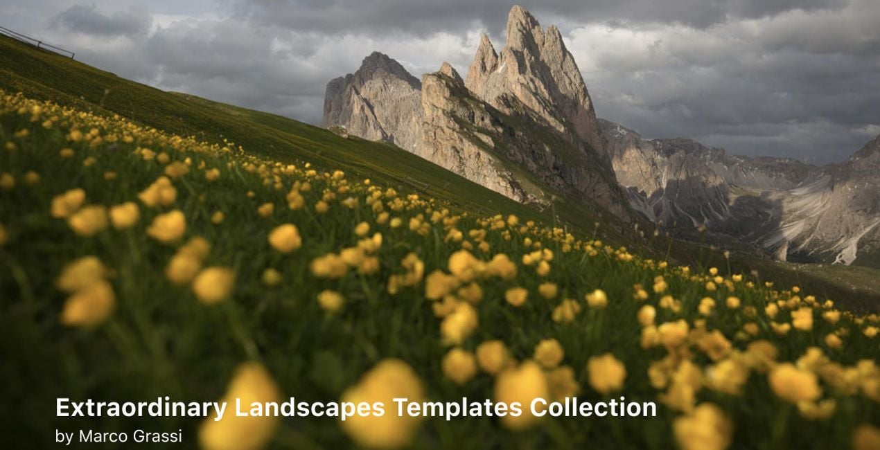 The Ultimate Landscapes Bundle is a photo enhancement asset for Luminar(47)