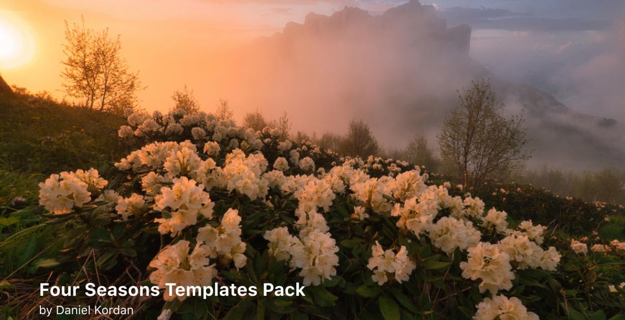 Ultimate Seasons Bundle is a photo enhancement asset for Luminar(50)