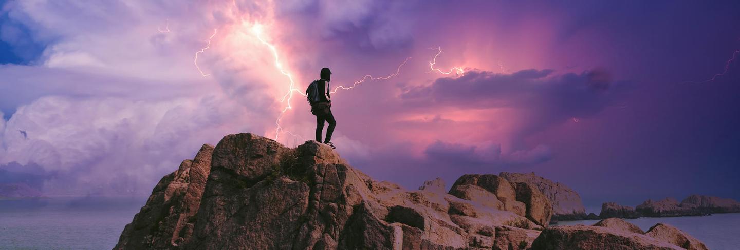 Taming the Lightning Storm  — slide 1