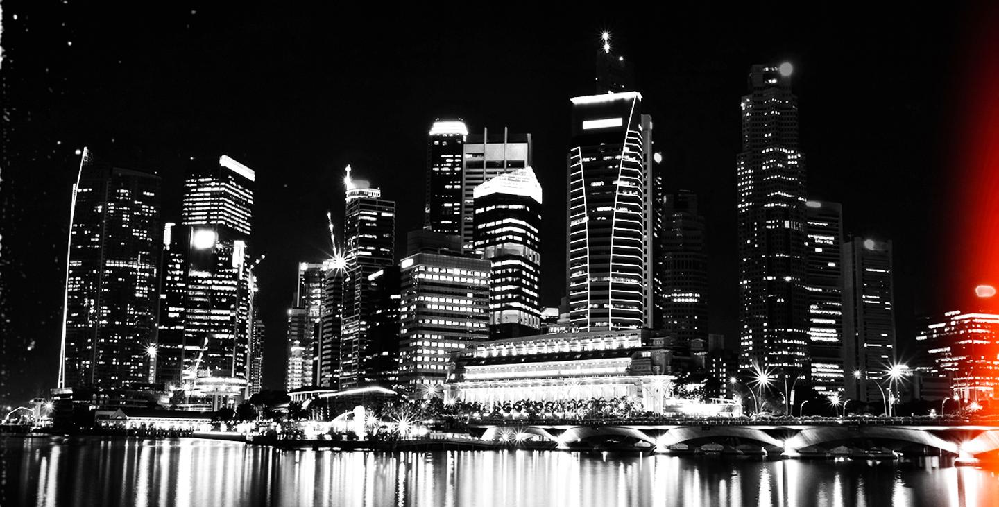 Urban Asia B&W — slide 1