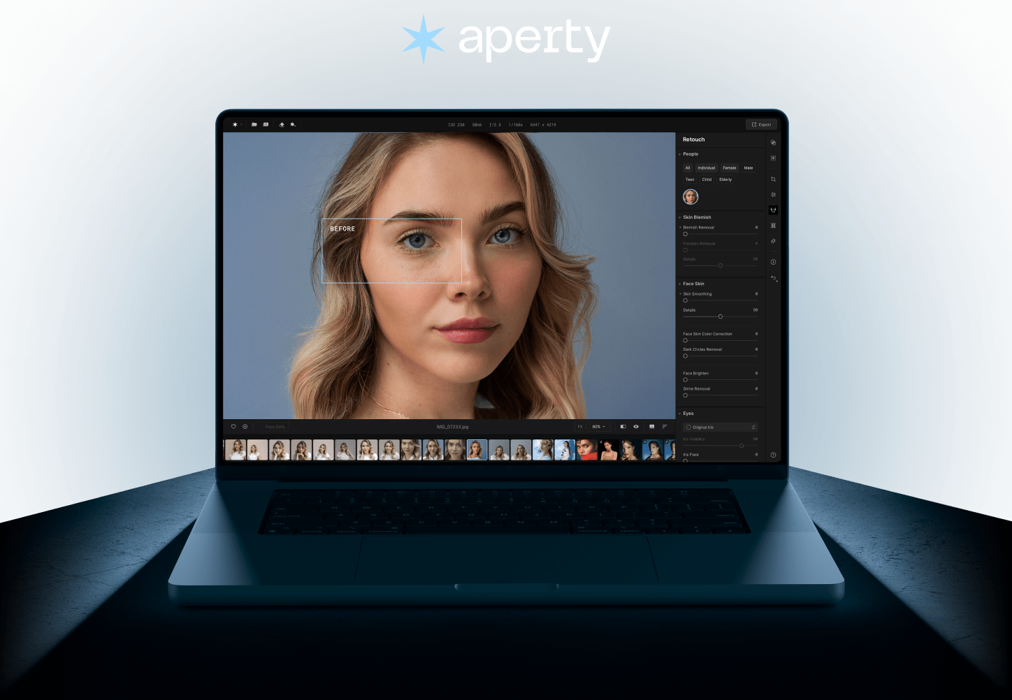 Aperty Photo Editor: Edit Portrait Photography like Pro