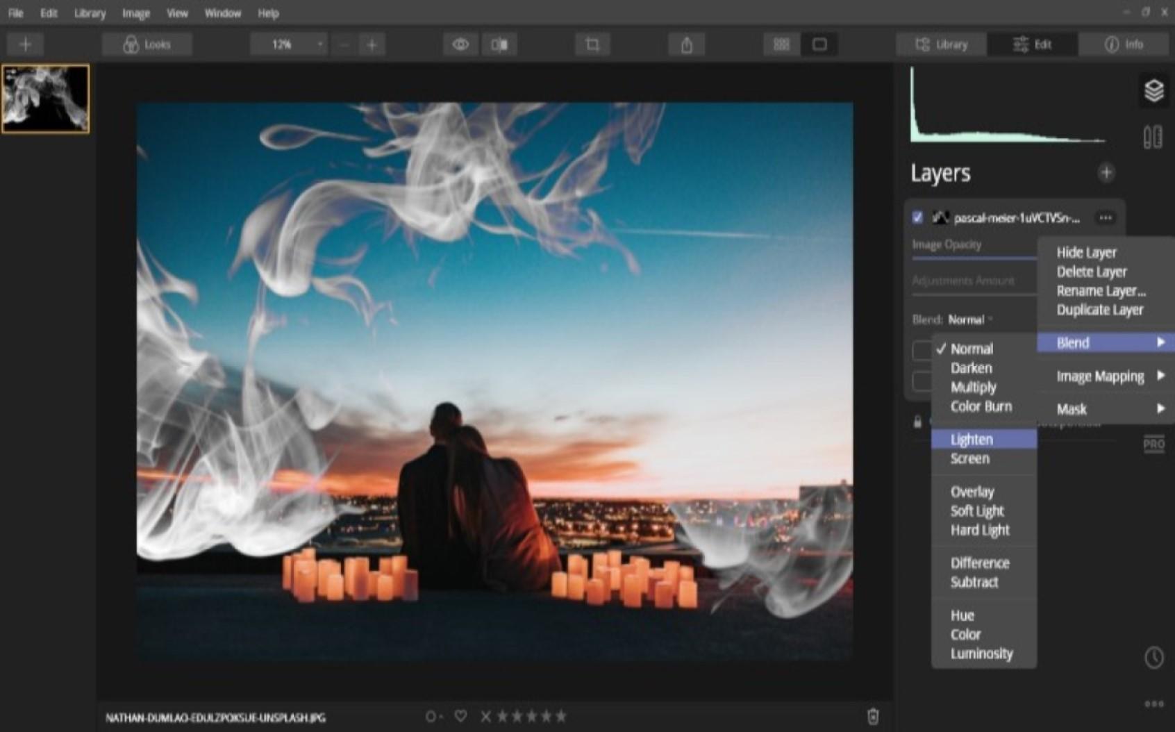 photo blender effect photo blender effect