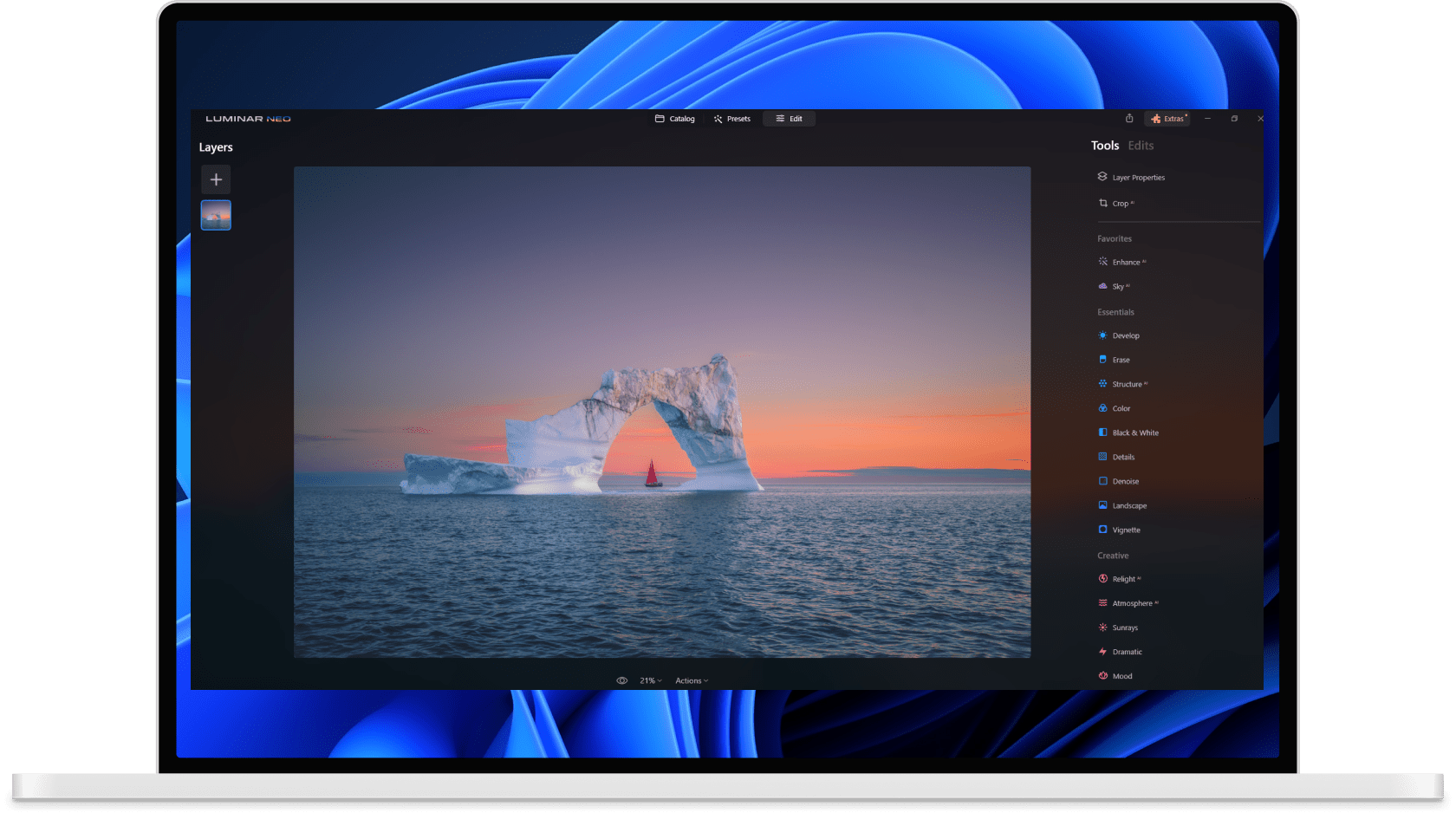 Luminar Neo Easy Photo Editor Software for Mac  PC