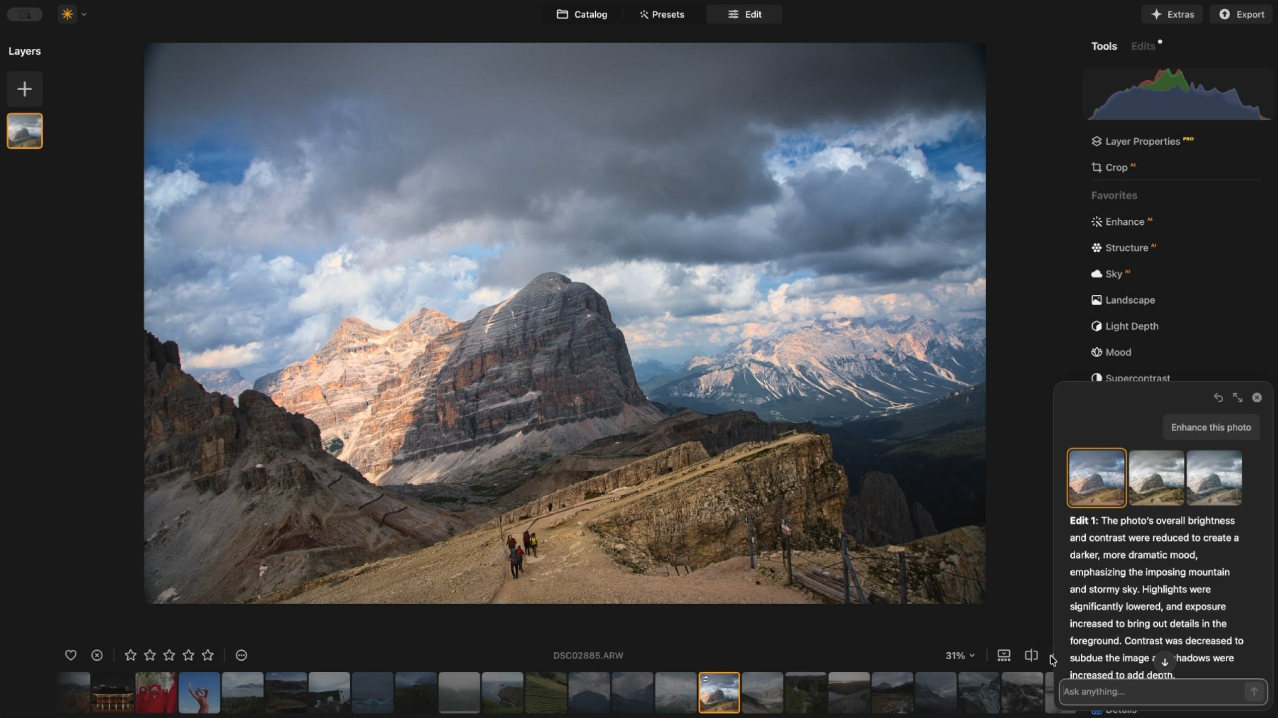 Assistance IA dans Luminar Neo : pour des retouches d'images plus intelligentes et plus rapides