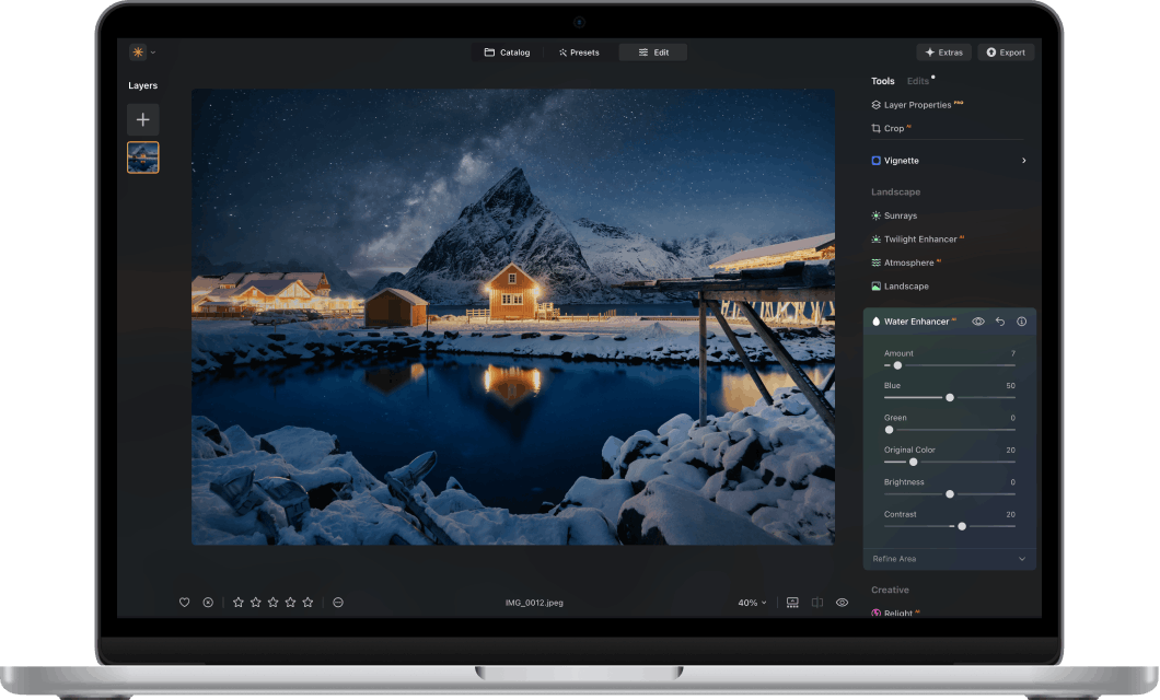 Luminar Neo - Jednoduchý editor fotek | Software pro Mac a PC(8)