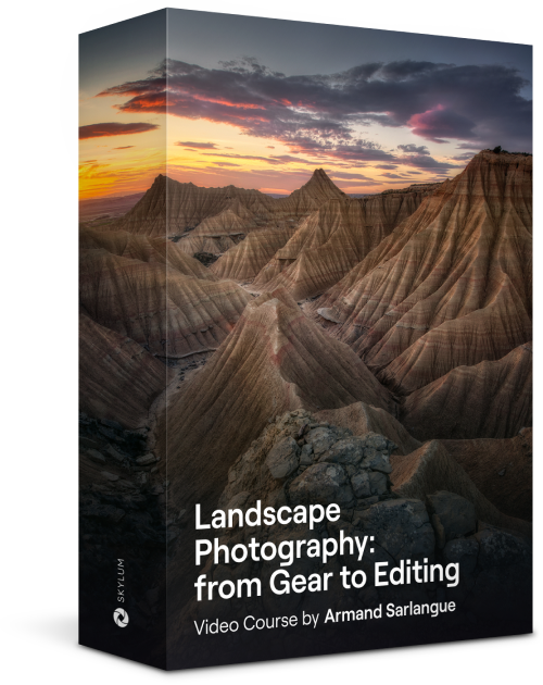 Landscape Photography: from Gear to Editing. Video course by Armand Sarlangue(18)