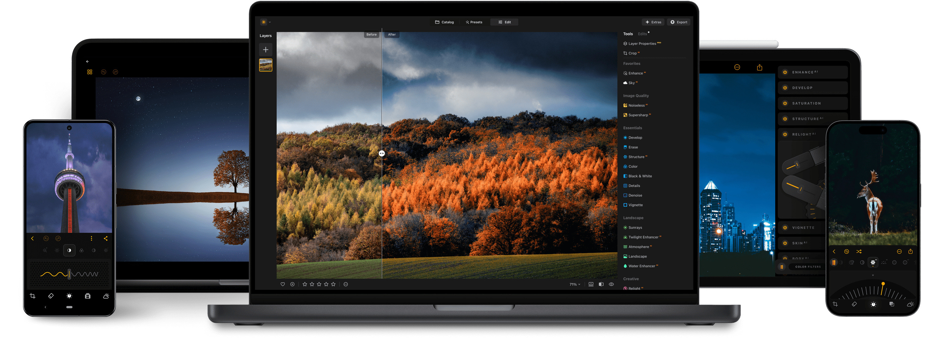 최고의 가성비 팩 – Depositphotos + Luminar Neo 번들