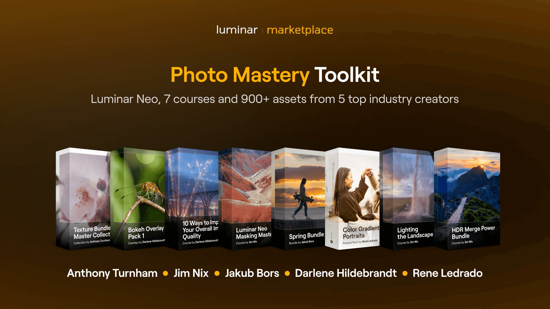Erhalte das Photo Mastery Toolkit + Luminar Neo mit 85 % Rabatt(3)